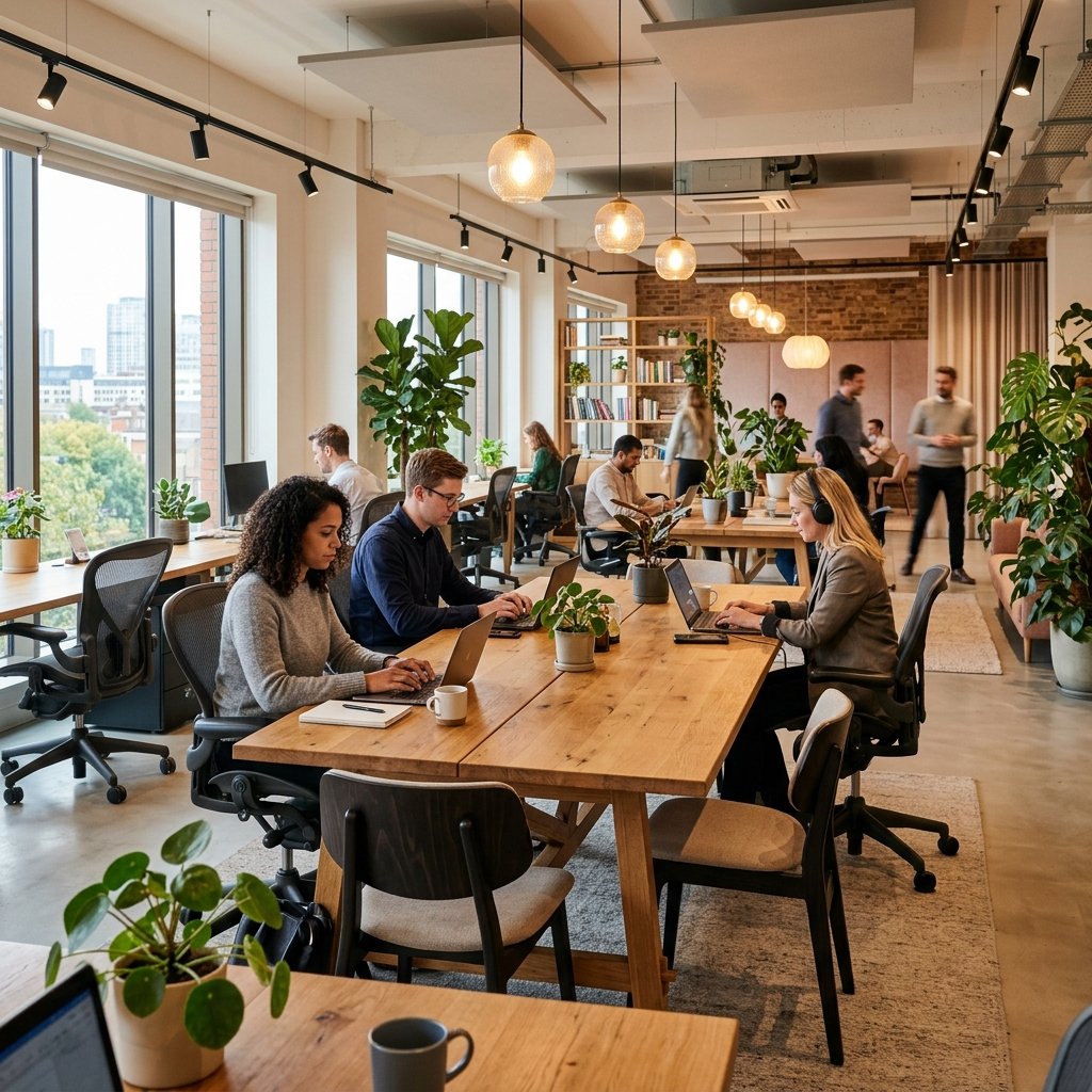 Hot Desks & Open Workspaces